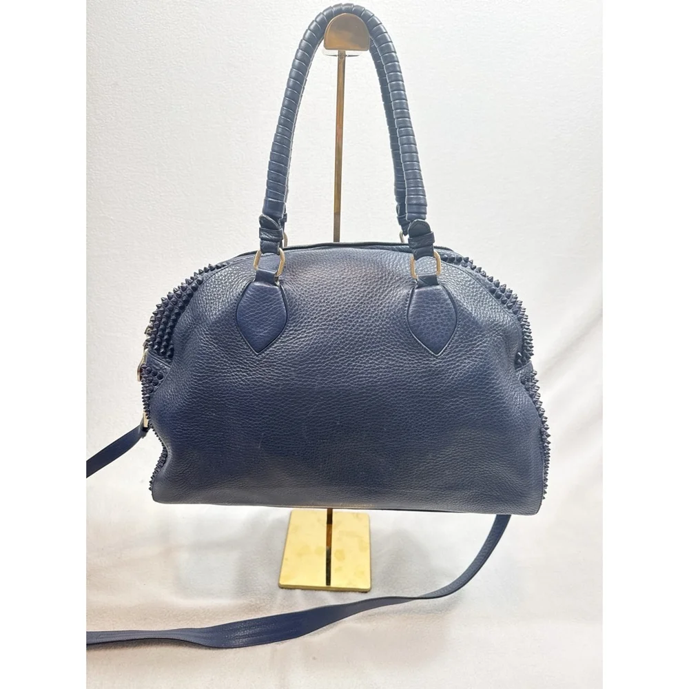 Christian Louboutin Panettone Crossbody Shoulder Bag – Blue